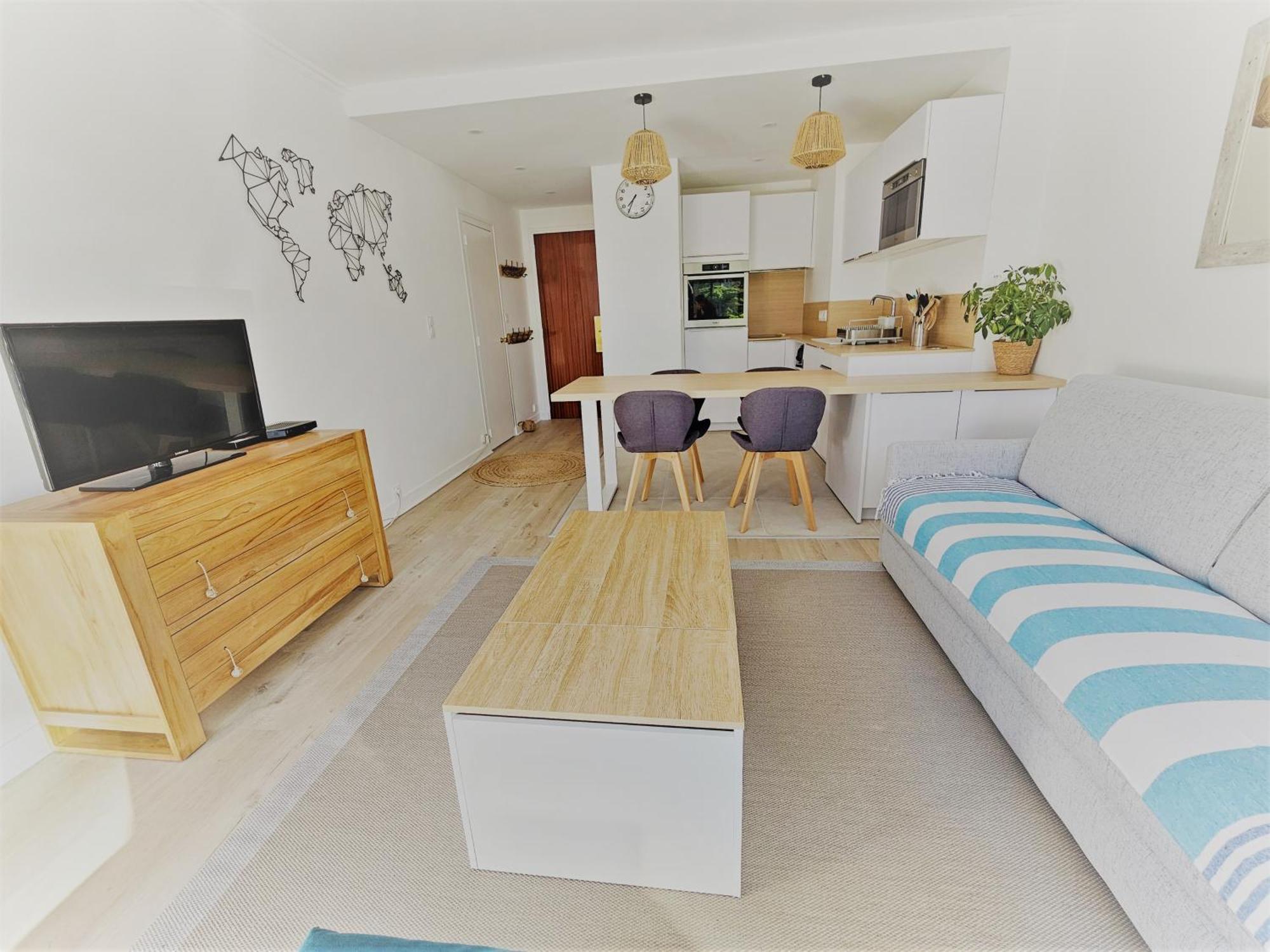 Le Capitole - Studio Plage Benoit Dans Residence Face Mer La Baule-Escoublac Exterior foto